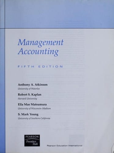 Management accounting