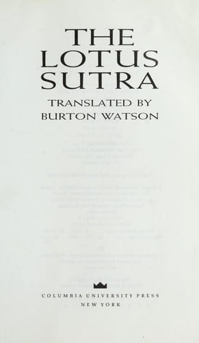 The Lotus Sutra