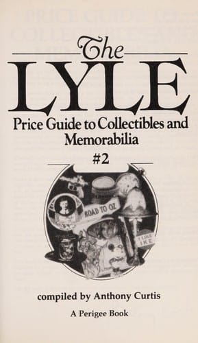 The Lyle price guide to collectibles and memorabilia #2