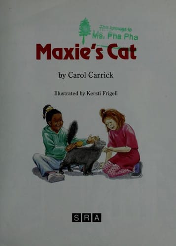 Maxie's cat