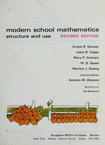 Modern school mathematics