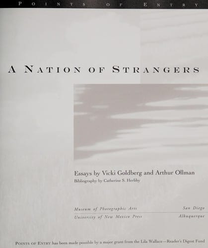 A nation of strangers