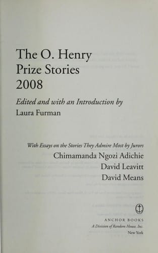The O. Henry Prize stories 2008