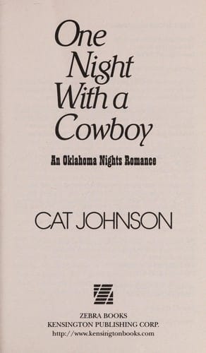 One night with a cowboy
