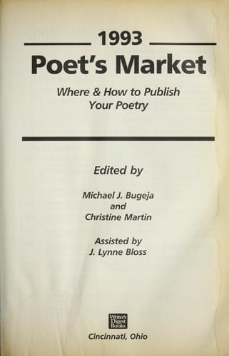 1993 Poet's market