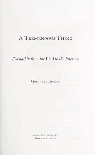 A tremendous thing