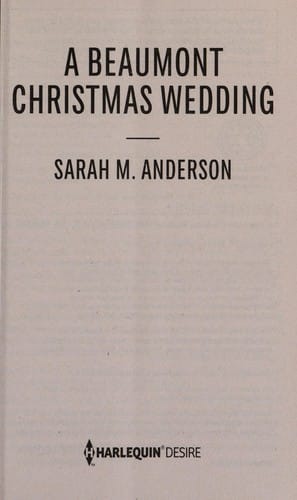 A Beaumont Christmas wedding