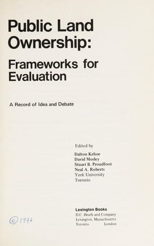 Public land ownership