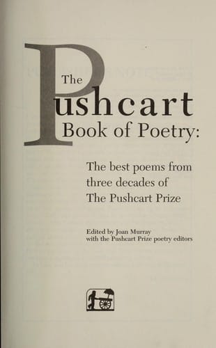 The Pushcart book of poetry : the best poems from three decades of the Pushcart Prize