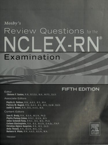 Mosby's review questions for the NCLEX-RN examination