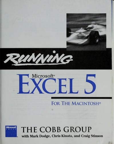 Running Microsoft Excel 5 for the Macintosh