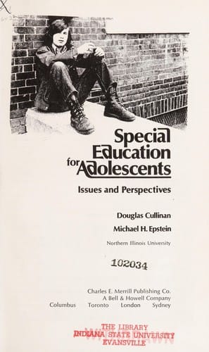 Special education for adolescents