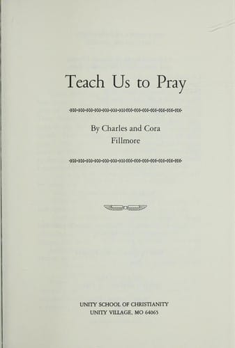 Teach us to pray