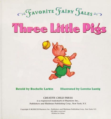 Three little pigs
