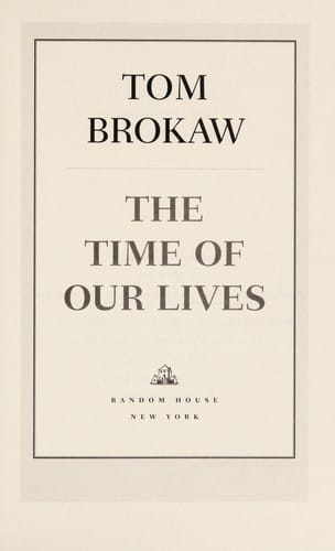 The time of our lives