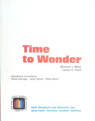 The Holt basic reading system