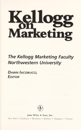 Kellogg on marketing