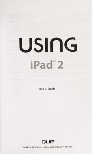 Using the Apple iPad