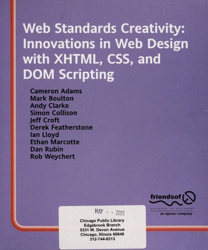 Web standards creativity