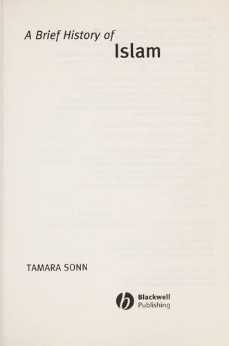 BRIEF HISTORY OF ISLAM