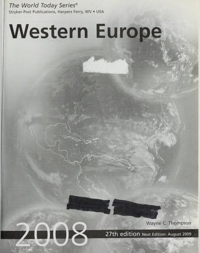Western Europe, 2008