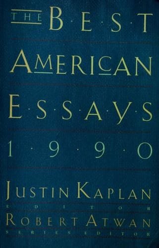 The best American essays 1990