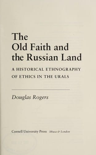The old faith and the Russian land