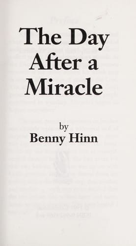 The day after a miracle