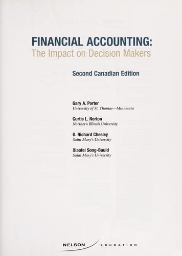 Financial accounting