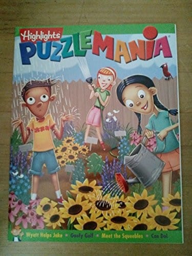 Highlights Puzzlemania 2016 - Wyatt Helps Jake, Goofy Golf, Meet the Squeebles, and Can Do! Kids Activity Book