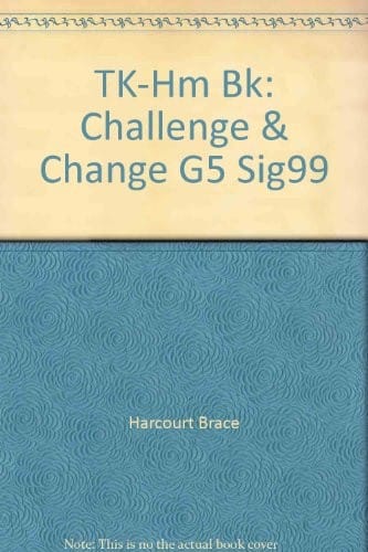 TK-Hm Bk: Challenge & Change G5 Sig99