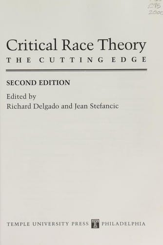 Critical race theory