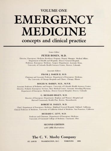 Emergency medicine : concepts and clinical practice