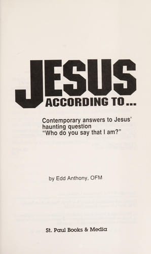 Jesus according to--