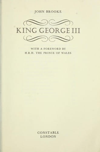 King George III