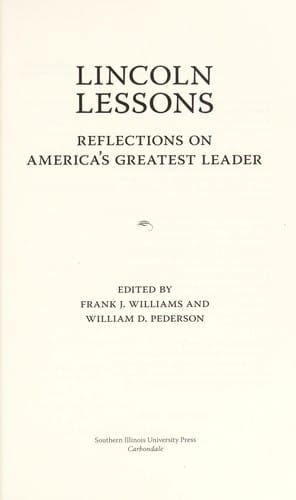 Lincoln lessons