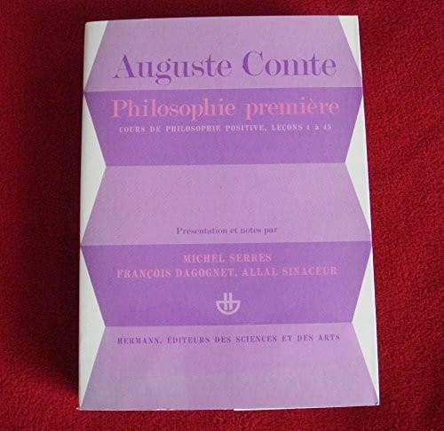 Cours de philosophie positive