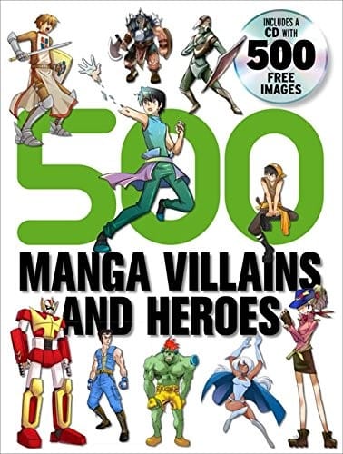 500 Manga Villains and Heroes