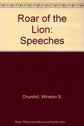 The roar of the lion