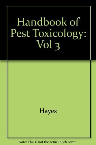 Handbook of pesticide toxicology