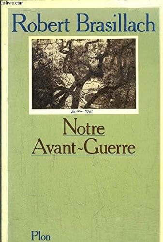Notre avant-guerre