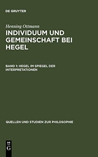 Individuum und Gemeinschaft bei Hegel