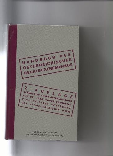 Handbuch des österreichischen Rechtsextremismus