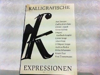 Kalligrafische Expressionen