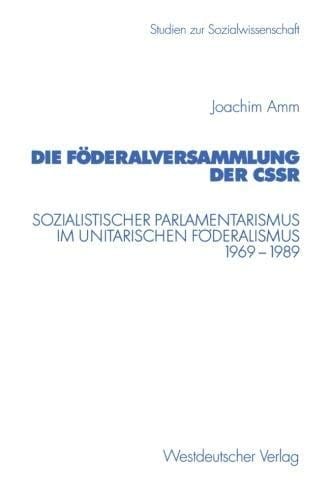 Die Föderalversammlung der CSSR