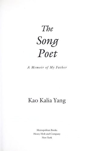 The song poet
