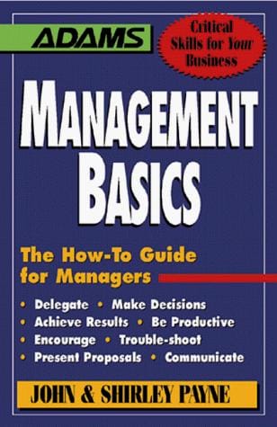 Adams management basics