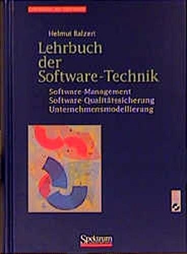Lehrbuch der Software-Technik Bd. 1 und 2: (1997-2000), inkl. 3 CD-ROMs (German Edition)