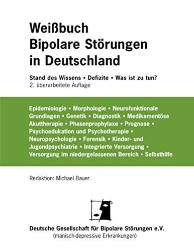 Weißbuch Bipolare Störungen in Deutschland (German Edition)