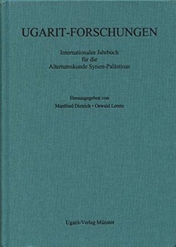 Ugarit-Forschungen 41 (2009) (German Edition) (Ugarit-Forschungen. Jahrbuch) (English, French and German Edition)